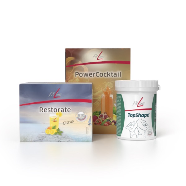 TopShape Starterset (TopShape + PowerCocktail + Restorate Citrus)